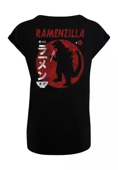 Футболка с принтом TORC RAMENZILLA Merchcode, черный