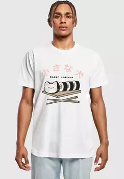 Футболка с принтом TORC-SUSHI KIT Merchcode, цвет white
