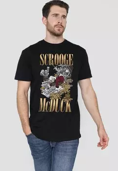 Футболка с принтом TREASURE MAP Disney, черный