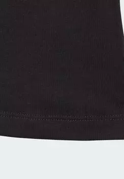 Футболка с принтом Trefoil Tee adidas Originals, черная