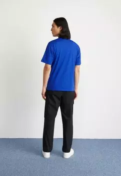 Футболка с принтом Trefoil Torch adidas Originals, синий