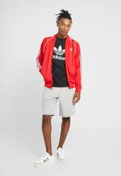 Футболка с принтом TREFOIL UNISEX Adidas Originals, черный