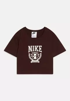 Футболка с принтом TREND TEE Nike Sportswear, цвет earth