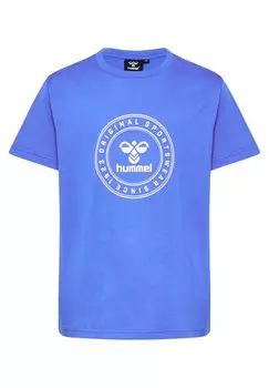 Футболка с принтом TRES CIRCLE Hummel, цвет nebulas blue