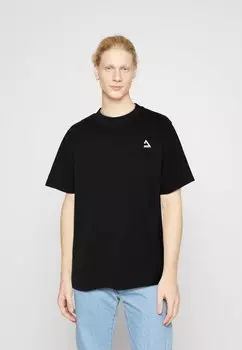 Футболка с принтом TRIANGLE CREW NECK Jack & Jones, цвет black