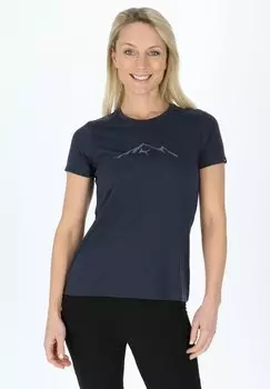 Футболка с принтом TRONDHEIM Swedemount, цвет navy