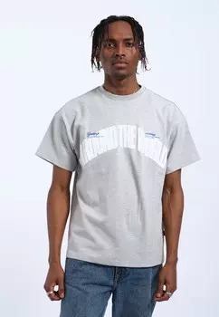 Футболка с принтом TROOPER Dr.Denim, серый