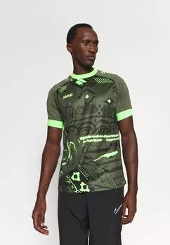 Футболка с принтом TROPICANA JAKO, оливковый