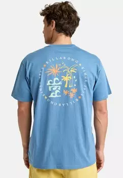 Футболка с принтом TROPPO - SHORT-SLEEVE SCREEN Billabong, синий