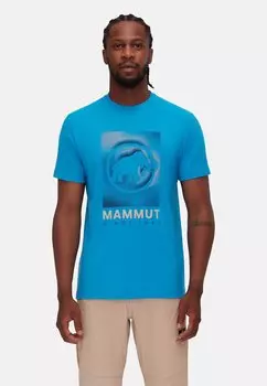 Футболка с принтом Trovat Mammut, цвет glacier blue