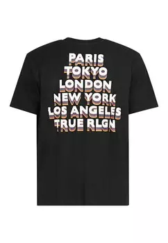 Футболка с принтом True Religion, черный