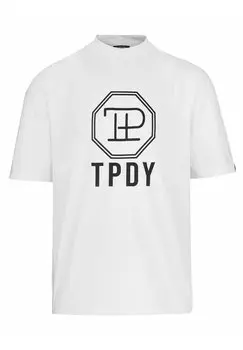 Футболка с принтом Trueprodigy, белый