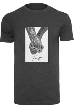 Футболка с принтом TRUST Mister Tee, уголь