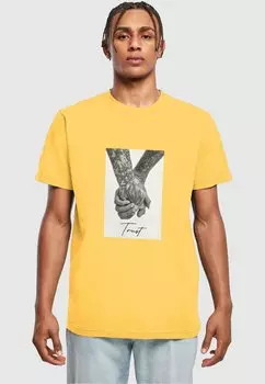 Футболка с принтом TRUST Mister Tee, желтый