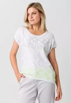 Футболка с принтом TUZZI, белый