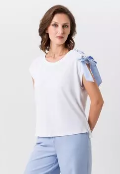 Футболка с принтом TUZZI, белый