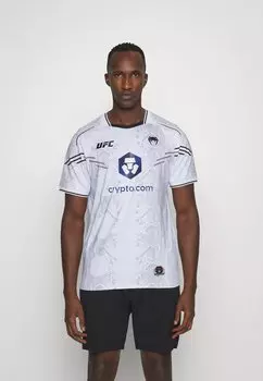 Футболка с принтом UFC FIGHT NIGHT ADRENALINE DRY TECH Venum, цвет White