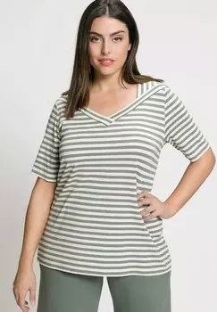 Футболка с принтом Ulla Popken