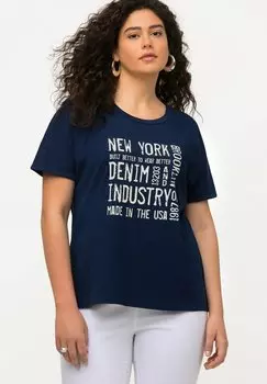 Футболка с принтом Ulla Popken