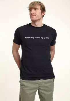 Футболка с принтом UNATHLETIC Henry Tiger, темно-синий