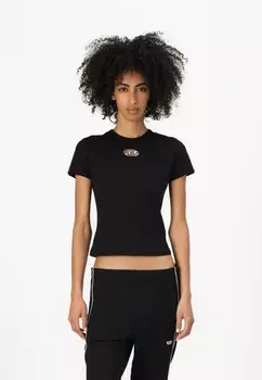 Футболка с принтом UNCUTIE Diesel, черный