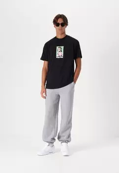 Футболка с принтом UNDERFACED Volcom, черный