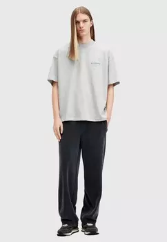 Футболка с принтом UNDERGROUND CREW AllSaints, серый