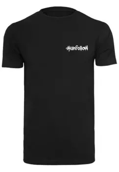 Футболка с принтом UNFOLLOW Merchcode, черный