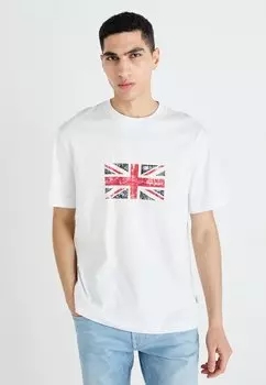 Футболка с принтом UNION TEE Pepe Jeans, белый