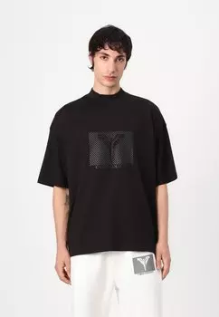 Футболка с принтом UNISEX Carlo Colucci, черный