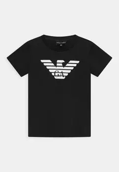 Футболка с принтом UNISEX Emporio Armani, цвет blu navy