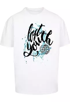 Футболка с принтом UNISEX HEAVY WATER Lost Youth, белый