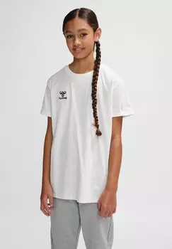 Футболка с принтом UNISEX Hummel, белый