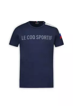 Футболка с принтом UNISEX le coq sportif, цвет Midnight Blue