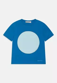 Футболка с принтом UNISEX Marni, цвет skydiver