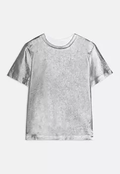 Футболка с принтом Unisex MM6 Maison Margiela, белый
