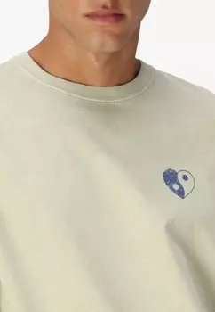 Футболка с принтом UNISEX Samse Samse, бежевый