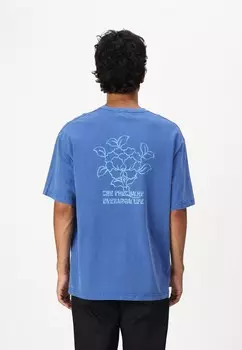 Футболка с принтом UNISEX Samse Samse, синий