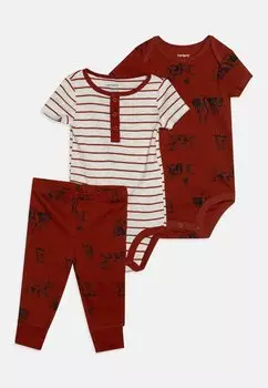 Футболка с принтом UNISEX SET Carter's, цвет red