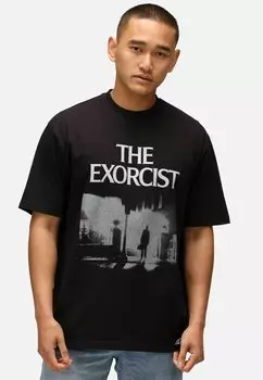 Футболка с принтом UNISEX THE EXORCIST FILM STILL RELAXED Re:Covered, цвет black