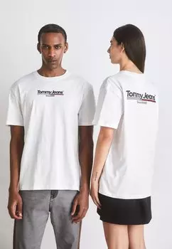 Футболка с принтом UNISEX Tommy Jeans, белый