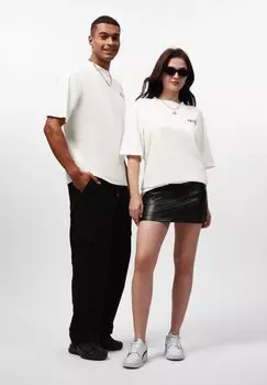 Футболка с принтом UNISEX YOURTURN by Zalando, кремовый