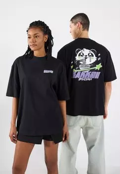 Футболка с принтом UNISEX YOURTURN by Zalando, черный