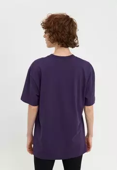 Футболка с принтом UNISEX YOURTURN, темно-фиолетовый