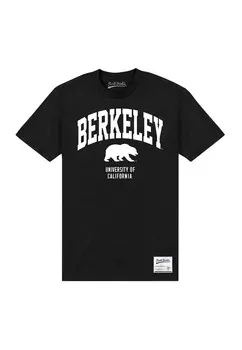 Футболка с принтом UNIVERSITY BERKELEY BEAR Henry Tiger, черный