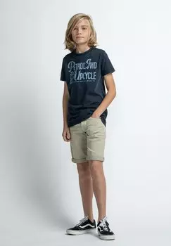 Футболка с принтом UPCYCLE Petrol Industries, цвет midnight navy