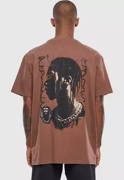 Футболка с принтом Upscale by Mister Tee, кора