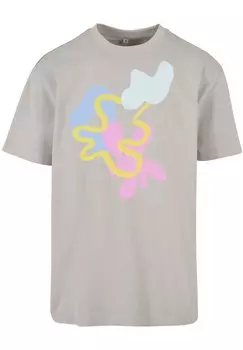 Футболка с принтом Upscale by Mister Tee, серый