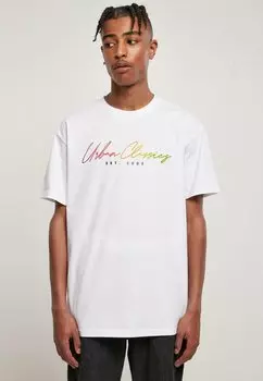Футболка с принтом Urban Classics, белый