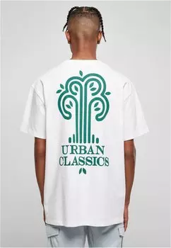 Футболка с принтом Urban Classics, белый